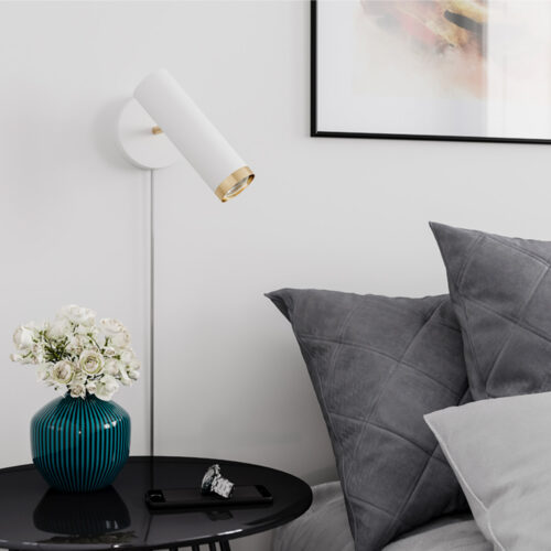 Puls Vägglampa Vit