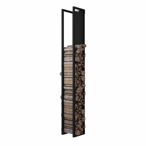 Rais Woodwall Svart, 190 cm, Väggskydd