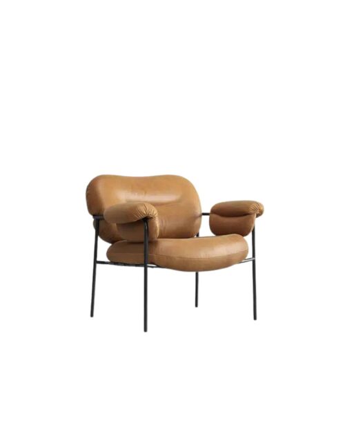 Fogia Fåtölj Bollo Vintage Cognac