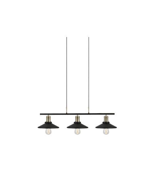 Globen Lighting Pendel Disc 3 Svart