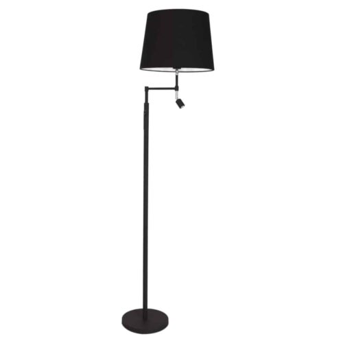 Orlando golvlampa Sandsvart/Svart