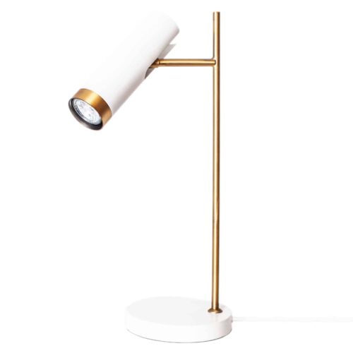 Puls bordlampa H49cm Matt vit