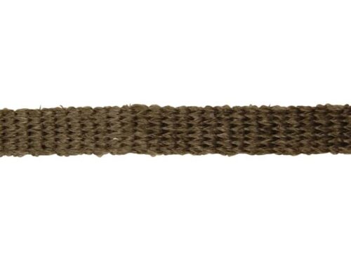 Drevgarn 15x2 mm med lim 1 m – Svart