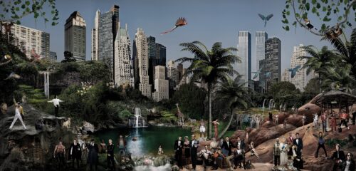 Cobra art Tavla Plexiglas - New York hangout Color - 250x120 cm