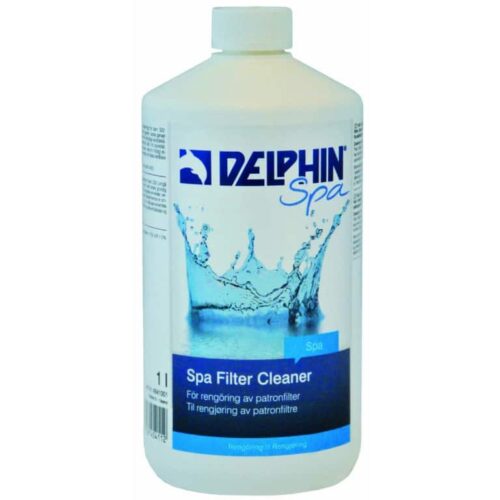 DELPHIN Spa Filter Cleaner 1L – Effektiv rengöring av spafilter