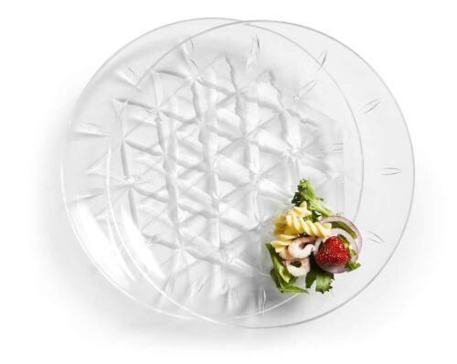 Sagaform Picknick Tallrik 2-pack transparant