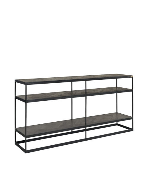 Artwood Konsolbord Pittsburgh Brown – Elegant Konsolbord i Ekfanér & Metall (US Brown)