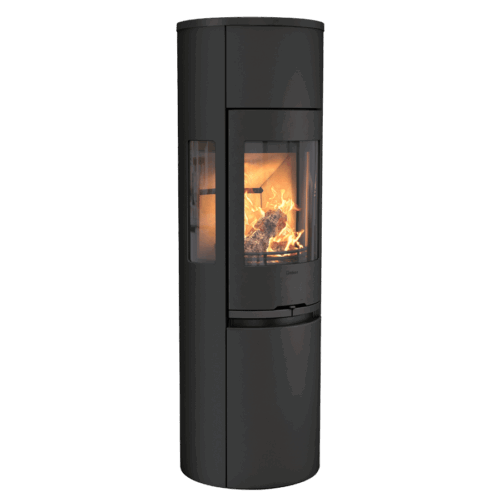 Contura 596 Style, svart med gjuten topp