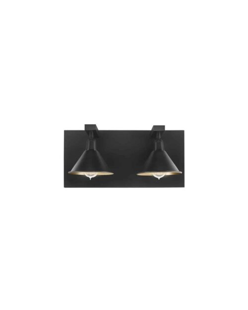 Artwood Vägglampa Anzio Dubbel Svart