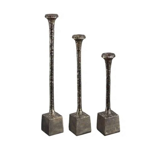 CANDELA 3-pack ljusstakar - Mässing