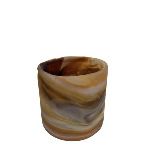 Ljuslykta Alabaster 10x10cm