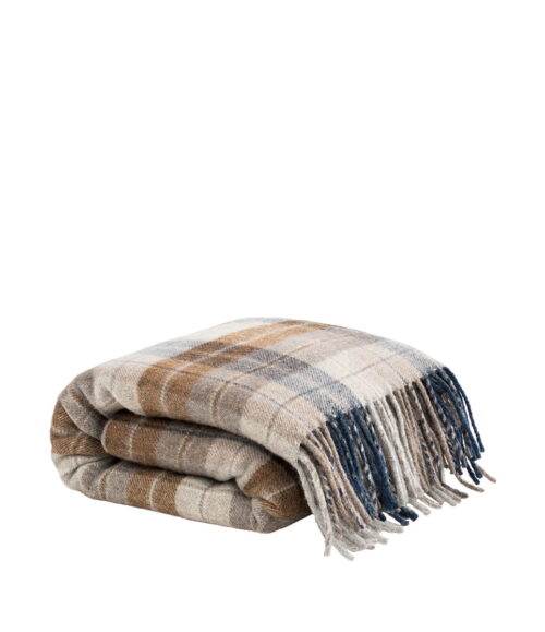 Artwood Pläd Verbier taupe 130x180