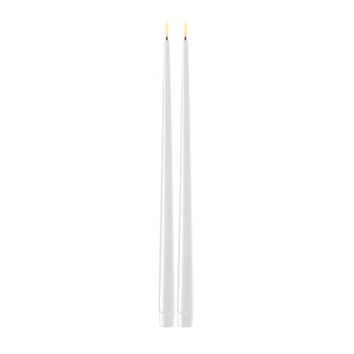 Kronljus LED Vita 38 cm (2 st)