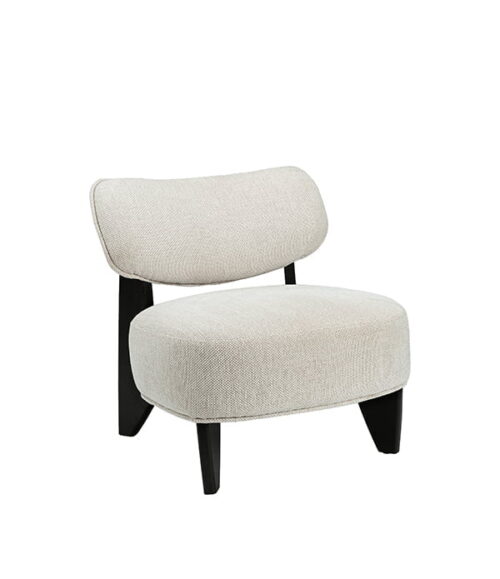 Artwood Loungefåtölj - Cadiz Tyg Quiet Cream