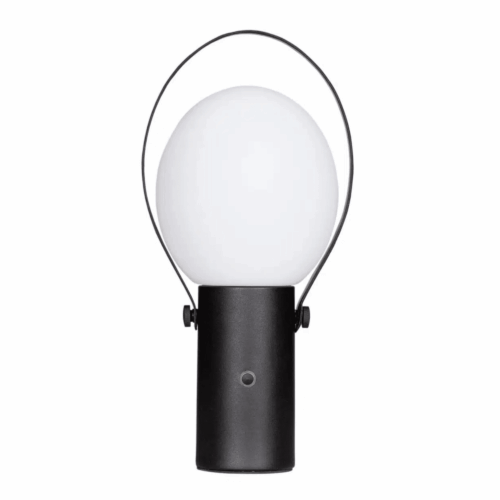 Bari Portabel Bordslampa IP44 Sandsvart