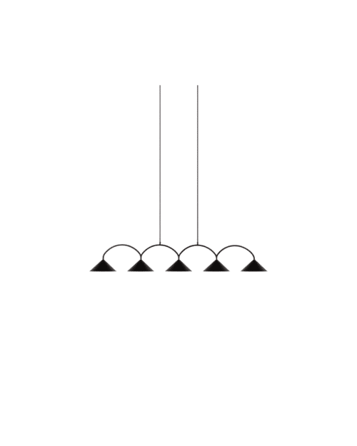 Pendel Curve 5 - Svart