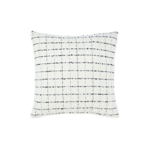 Karl Kuddfodral Svart/Vit 45x45cm