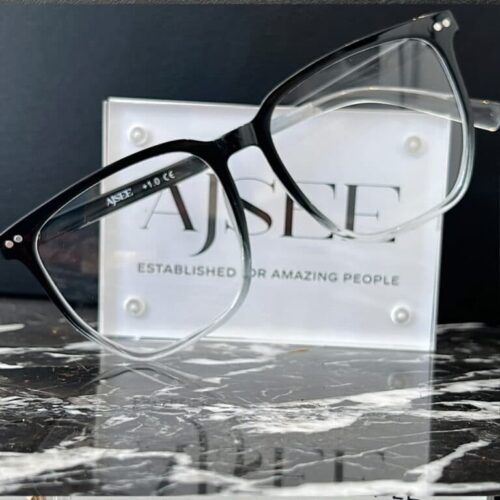 Ajsee - Läsglasögon Stories Clear Black