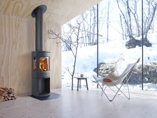 Jötul F 130 serien Golvplåt, svart lack, 800 x 1000 mm