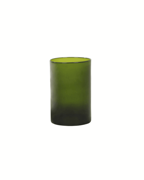 PRIMERA Glasvas Hög Oliv – 30 cm Dekorativ Vas i Modern Design