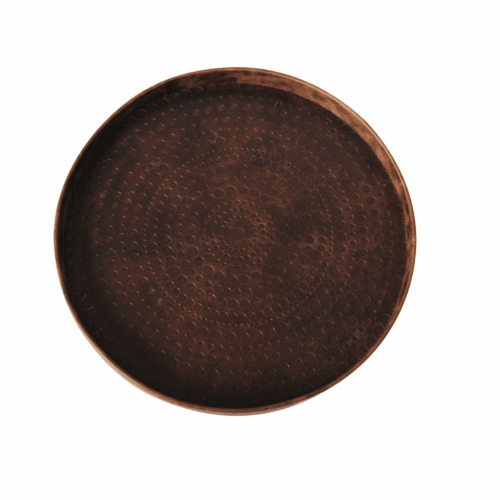 Serveringsbricka Phelix Skinn Brun
