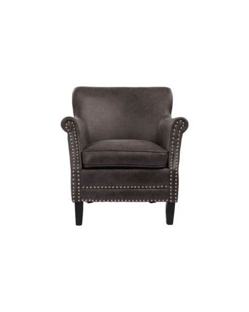 NFG Fåtölj Baron Vintage Grå/Brun