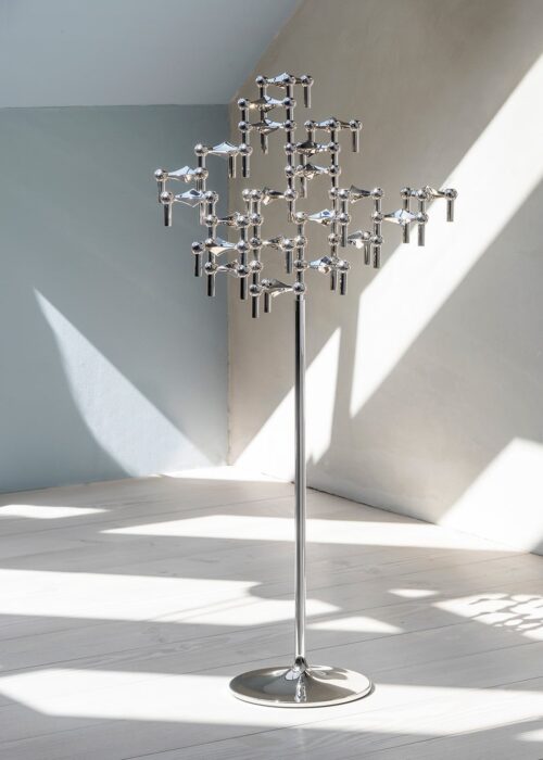 Stoff Nagel Golvstativ 70 cm - Krom