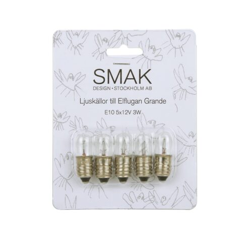 Glödlampor Elflugan GRANDE – 5-pack