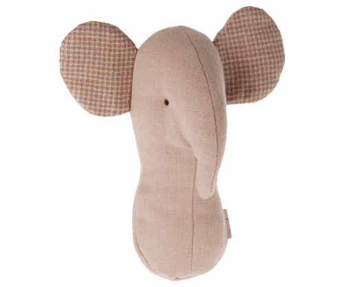 Maileg Vaggvisevänner Elefant Skallra Rosa