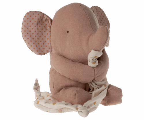 Maileg Vaggvisevänner Elefant Gammelrosa