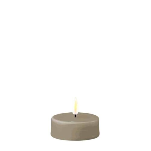 Delux Homeart Värmeljus Led Jumbo Sand 2-Pack