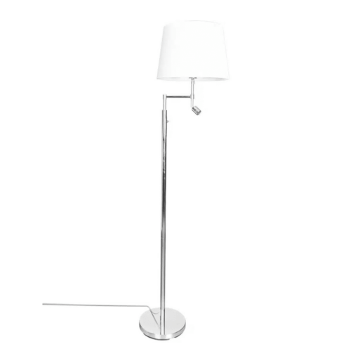 Orlando Golvlampa – Krom/Vit