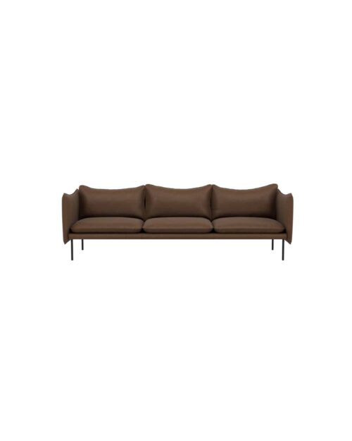 Fogia Tiki Soffa 3-sits – Vintage Tobacco Läder