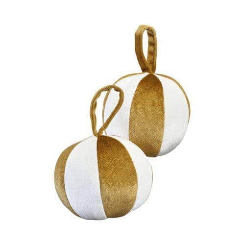 Kula Dekoration 2-Pack Guld 10cm