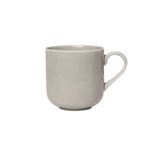 Ernst Mugg d8 h8,5 cm porslin, sand