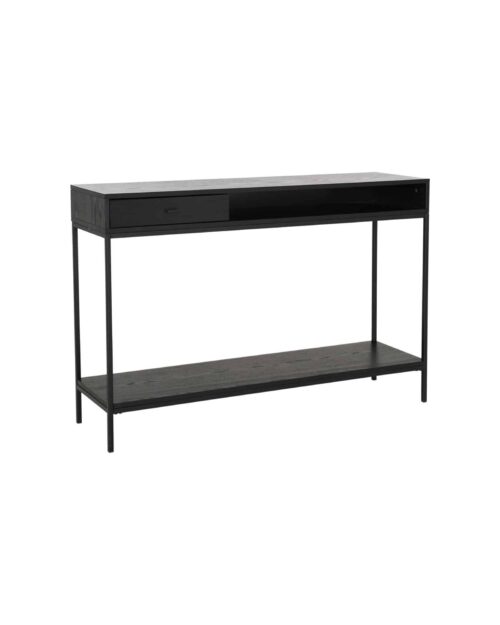 NFG REGAL Konsollbord, svartlackad askfaner