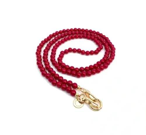 Pipol Milla Mobilhalsband Red Gold