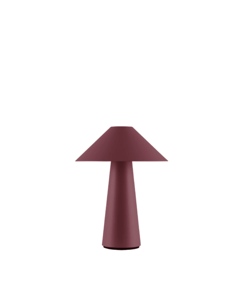 Globen Lighting Portabel Bordslampa Cannes IP44 – Burgundy