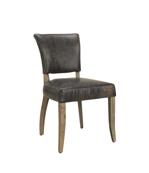 Artwood Mimi Matstol Leather Fudge – Elegant stol i fullnarvsläder
