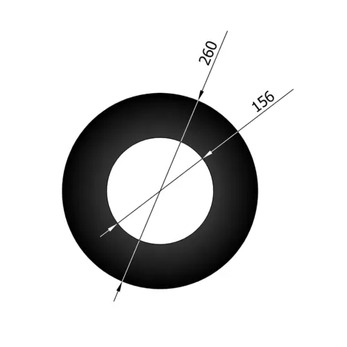 Termatech Täckring 52mm kant