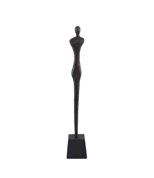 Staty Donna Antique Black Bronze 69 cm
