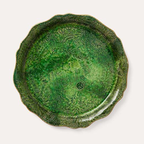 Sthål Pizzatallrik, 34 cm Seaweed