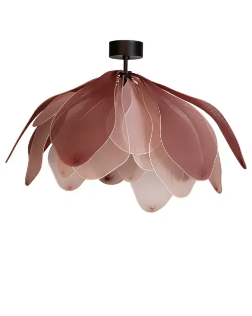 Lou Lou plafond Ø80 cm Rosa