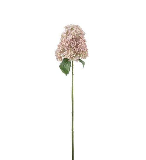 Syrénhortensia 84 cm – Stilren rosa konstväxt med stora blommor