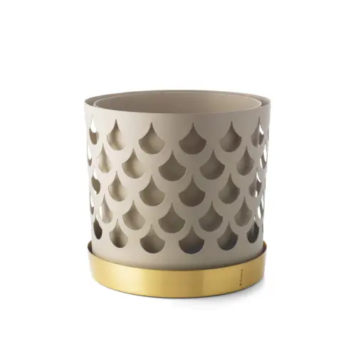 Klong Trio Drop Kruka Beige Stor