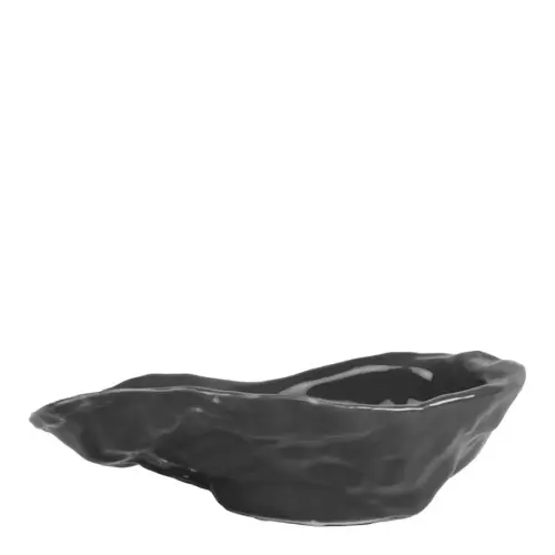 Skål Oyster Grå