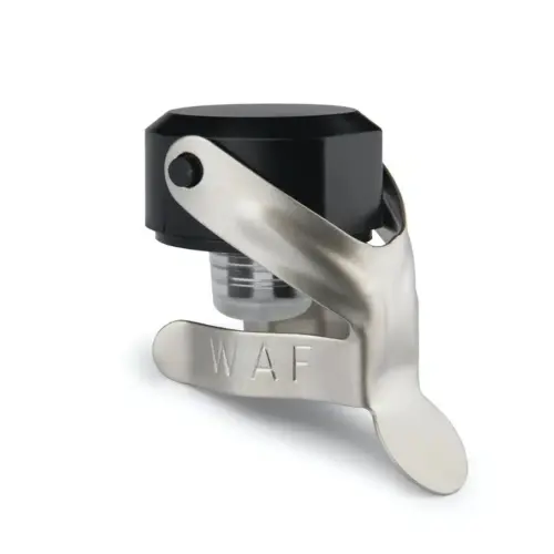 Champagne stopper svart/nickel