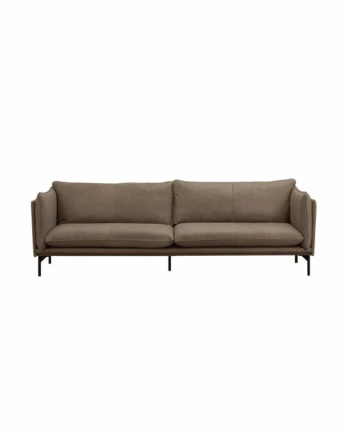 3-sits Soffa River Vintage Cognac