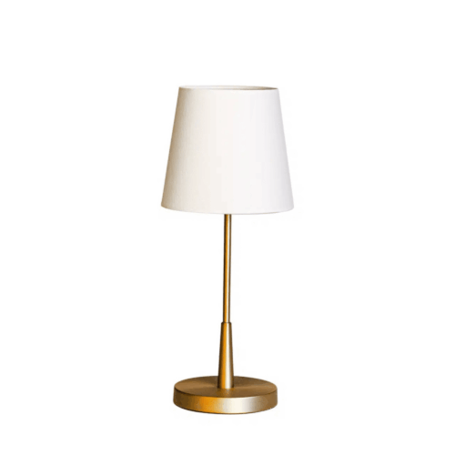 Lumi bordslampa H: 48,5 cm guld/vit