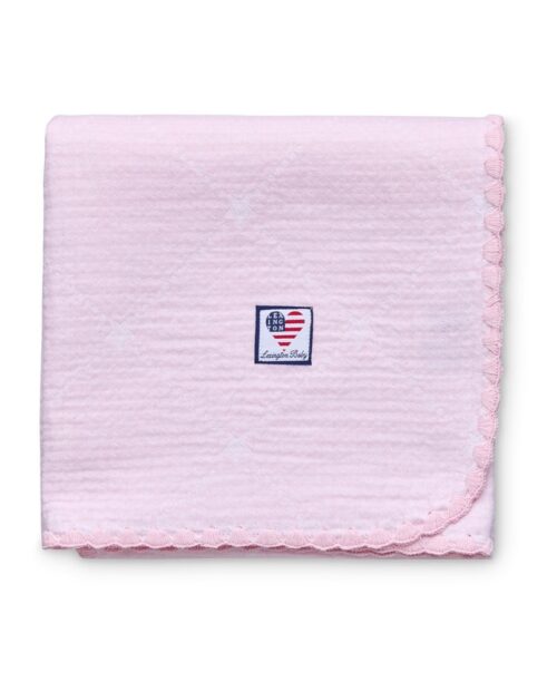 Lexington Baby Bomullspläd - Rosa